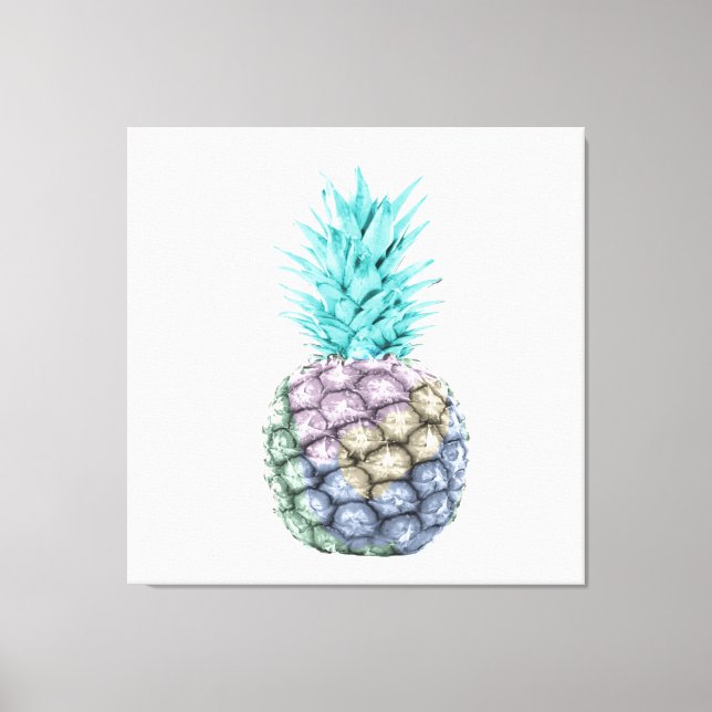 ananas leinwanddruck (Vorderseite)