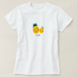 Ananas & Lemon Friends Women's Basic T - Shirt