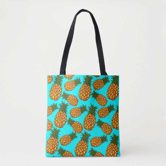 Ananas-Liebe-Muster - Geschmackvoll tropisch exoti Tasche (Vorderseite)