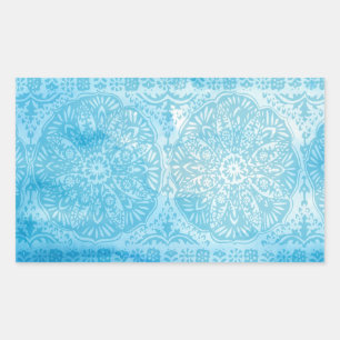 Ananas Life III Rechteckiger Aufkleber