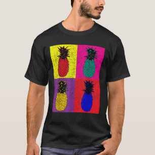 Ananas Lover Exotic Fruit Summer Pop Art Pineap T-Shirt