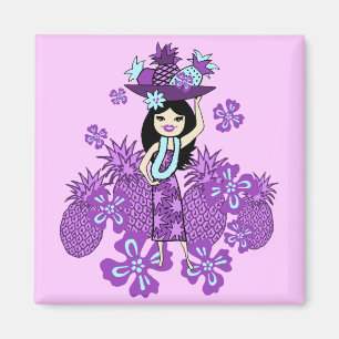 Ananas-Luau-Tropenmagnete Magnet