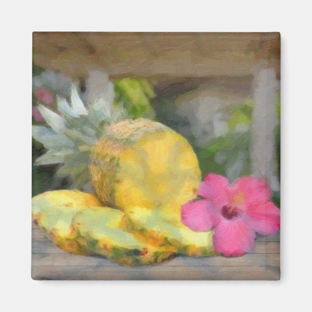 Ananas Magnet (Vorne)