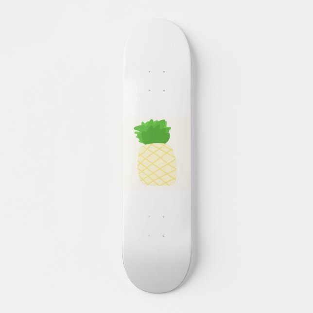 Ananas-Malerei Skateboard (Vorne)