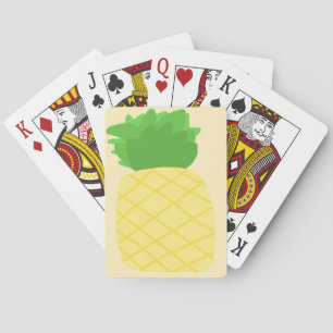 Ananas-Malerei Spielkarten