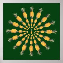 Ananas-Mandala