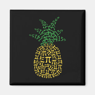 Ananas Mathematik Pi Day Mathematics Lehrer Geek N Magnet