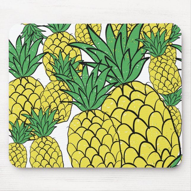 Ananas Maus Pad Mousepad (Vorne)