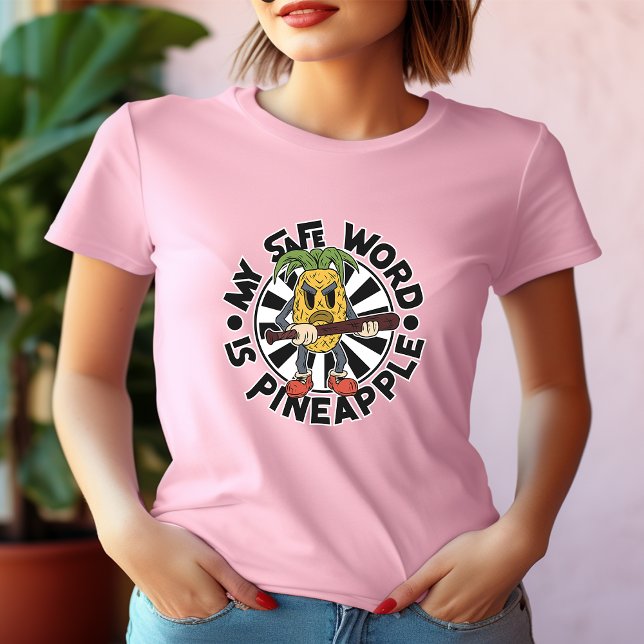 "Ananas" Meine sichere Welt T-Shirt (Von Creator hochgeladen)