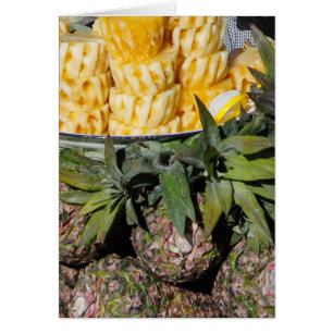Ananas-Melonen und Scheiben - Bauers-Markt-Frucht