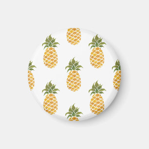 Ananas mit handgemalten Ananas, Aquarell. Magnet