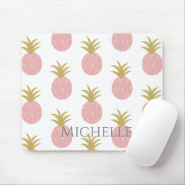 Ananas Monogramm Mousepad