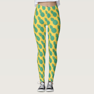 Ananas-Muster 2 Leggings