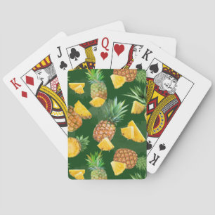 Ananas-Muster 9 Spielkarten