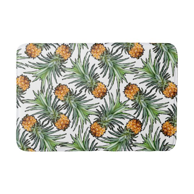 Ananas-Muster Badematte (Vorderseite)