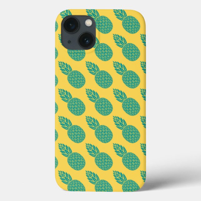 Ananas-Muster Case-Mate iPhone Hülle (Rückseite)