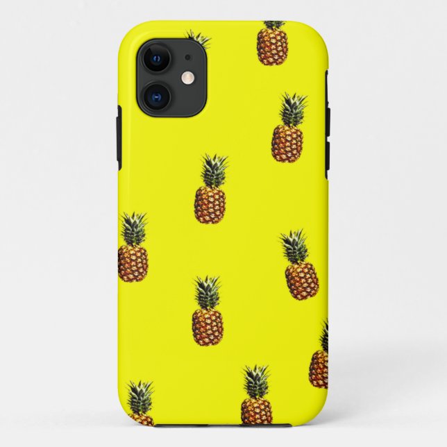 Ananas-Muster Case-Mate iPhone Hülle (Rückseite)