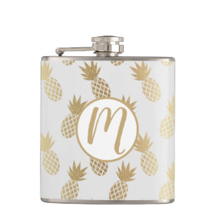 Ananas-Muster Flachmann