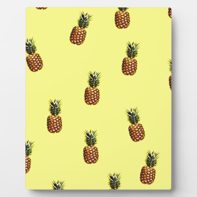 Ananas-Muster Fotoplatte (Vorderseite)