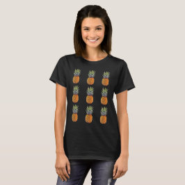 Ananas-Muster Frauen, ZSSG-T - Shirt