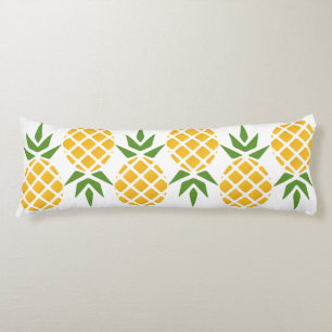Ananas-Muster   Hintergrundfarbe bearbeiten Seitenschläferkissen