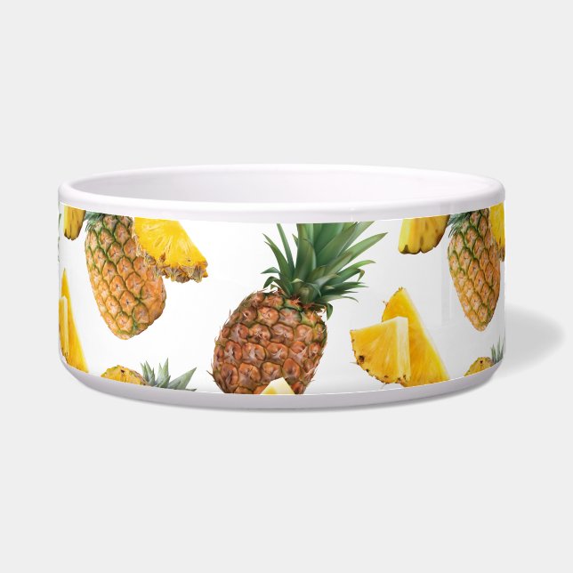 Ananas-Muster Napf (Vorderseite)