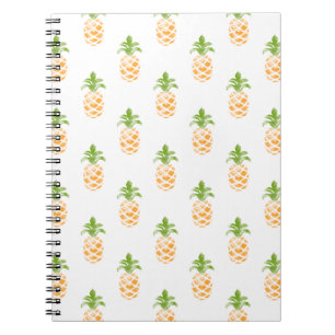 Ananas-Muster Notizblock