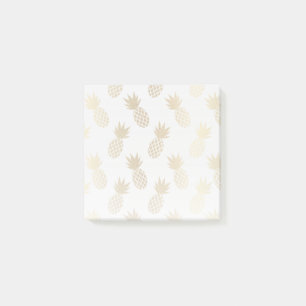 Ananas-Muster Post-it Klebezettel