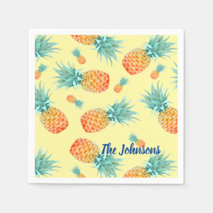 Ananas-Muster Serviette
