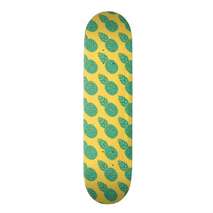 Ananas-Muster Skateboard