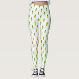 Ananas-Muster Sommer Leggings