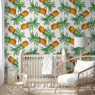 Ananas-Muster Tapete