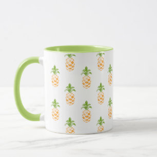 Ananas-Muster Tasse