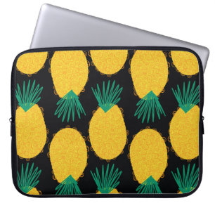 Ananas nahtlos abstraktes Muster. zeitgemäß Laptopschutzhülle