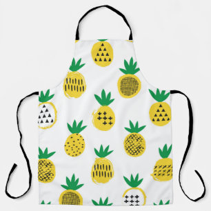 Ananas nahtloses Muster. Kinderdesign. Schürze
