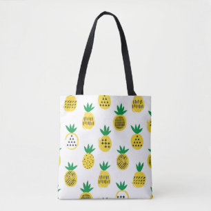 Ananas nahtloses Muster. Kinderdesign. Tasche