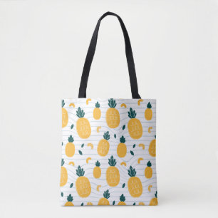 Ananas nahtloses Muster Tasche