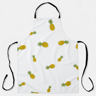 Ananas niedlicher nahtloser Muster Hintergrund. Vi Schürze