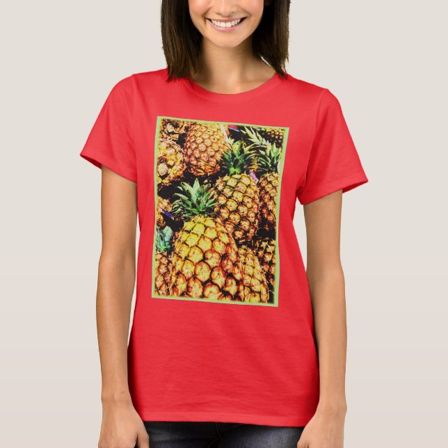 "Ananas" Niedliches Foto. Jetzt kaufen T-Shirt (Vorderseite)