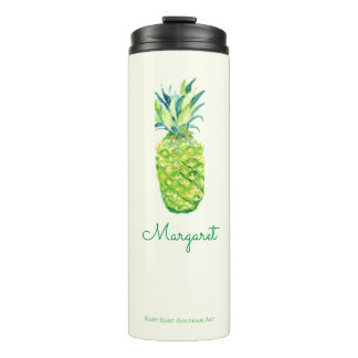 Ananas Niedliches tropisches Obst Thermosbecher