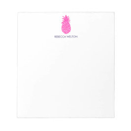 Ananas Note Pad Notizblock
