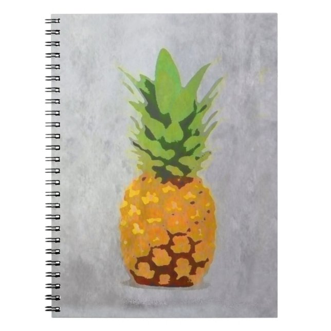 Ananas Notizblock (Vorderseite)