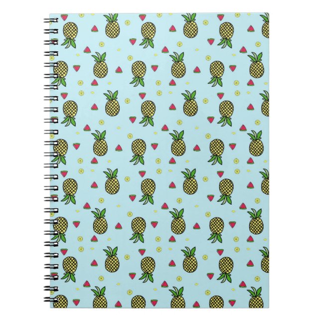 Ananas Notizblock (Vorderseite)