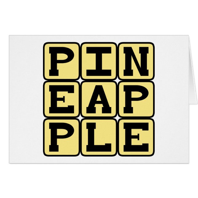 Ananas, Obst (Vorderseite (Horizontal))