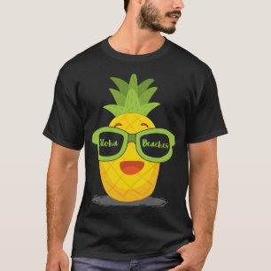 Ananas Obstsonnenbrille Aloha Beaches Hawaii - T-Shirt