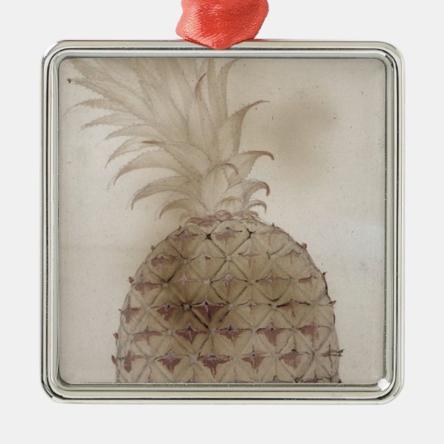 Ananas, Ornament Aus Metall (Vorne)