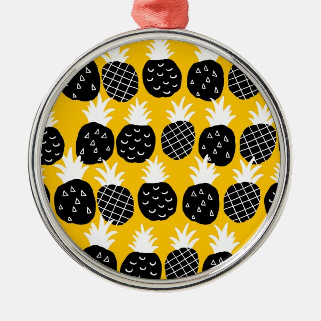 Ananas Ornament Aus Metall (Vorne)