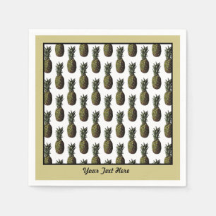 Ananas-Papier Napkins Serviette