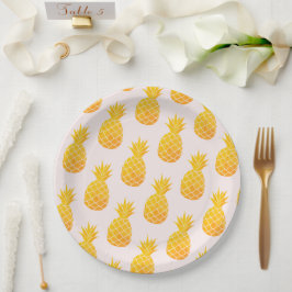 Ananas Pappteller