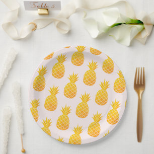 Ananas Pappteller